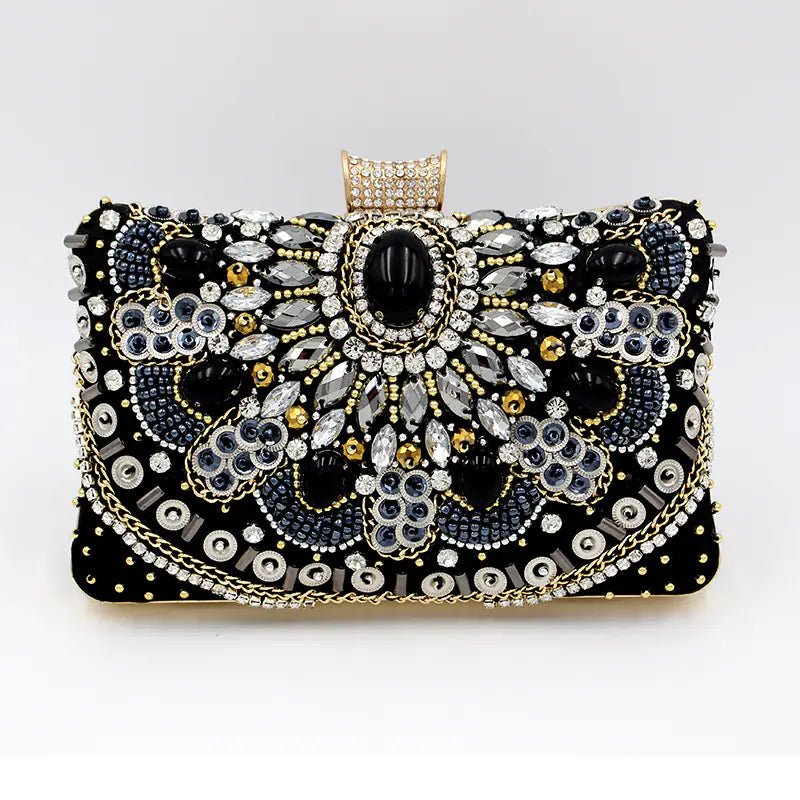 Handmade Gemstone Clutch for Women