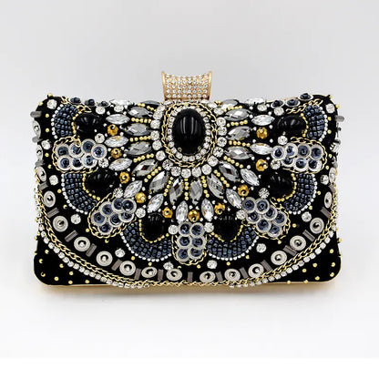 Handmade Gemstone Clutch for Women