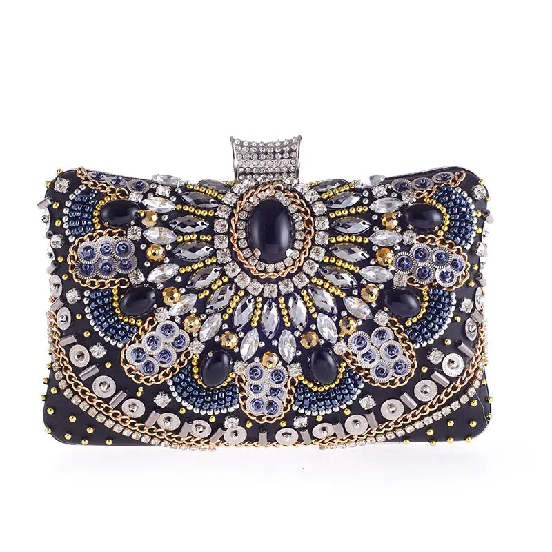 Handmade Gemstone Clutch for Women