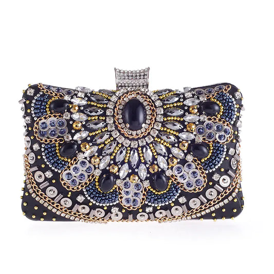 Handmade Gemstone Clutch for Women