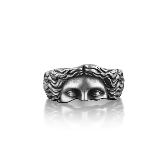 Retro Creative Venus Mask Ring