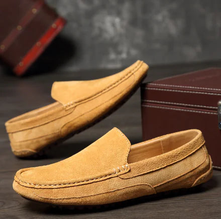 Suede Slip-On Men's Loafers
